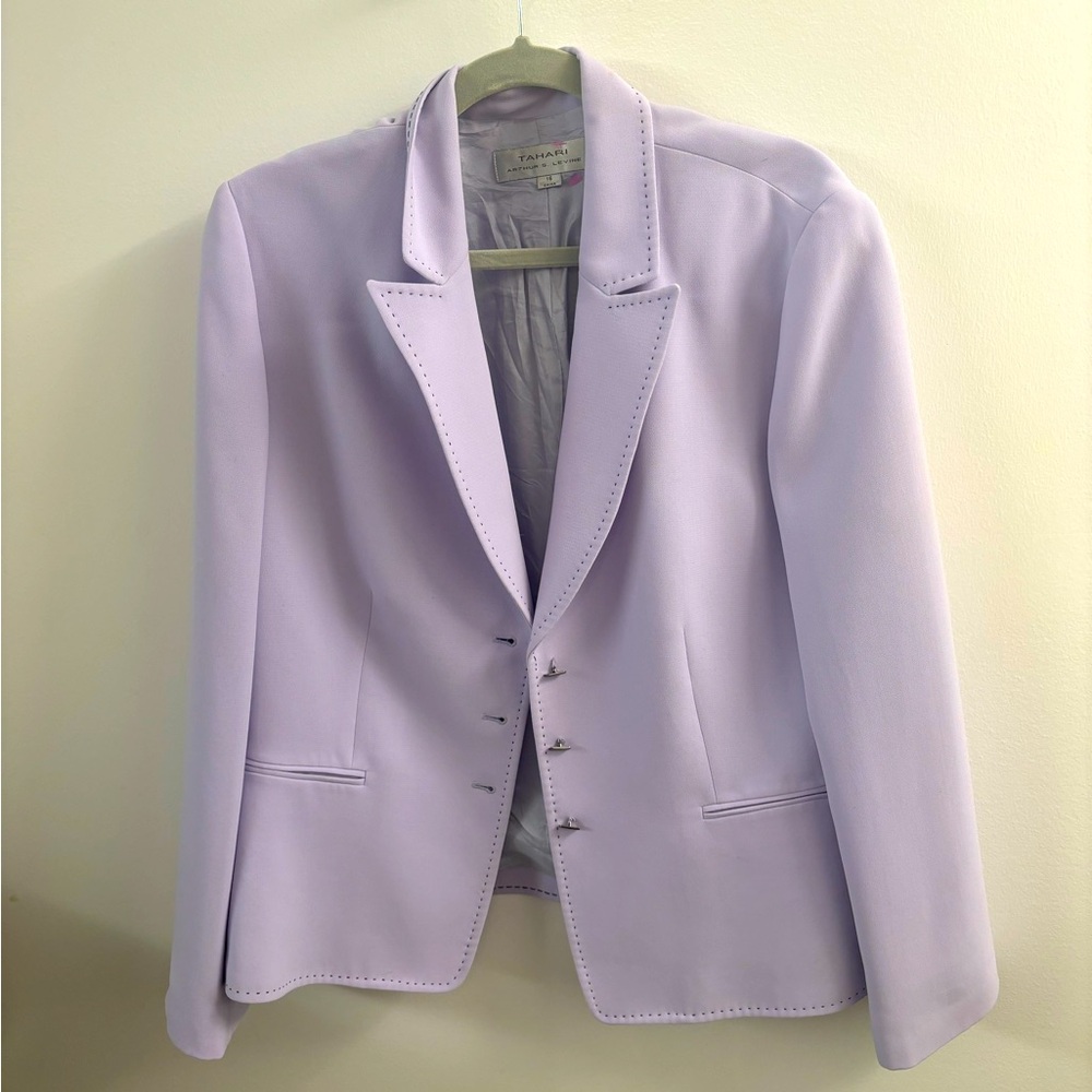 Tahari Lavender Blazer